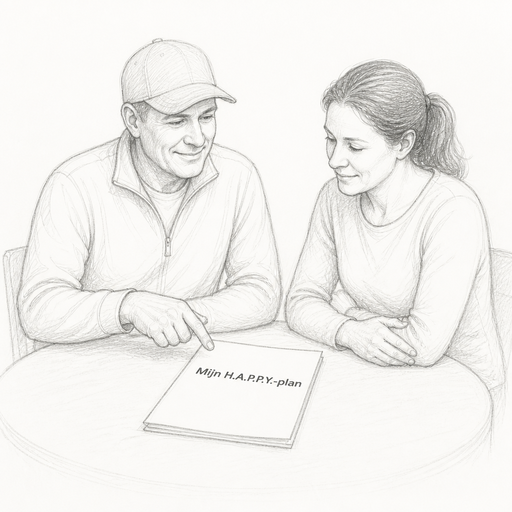 Illustratie van H.A.P.P.Y.-coaching